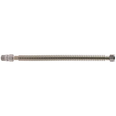 Home-Flex 3/4 in. FIP x 3/4 in. MIP x 18 in. Stainless Steel Water Heater Connector HFWC-07M-18